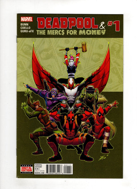 Deadpool & the Mercs For Money, Vol. 2 #1 (Cvr A) (2016) Iban Coello A Iban Coello Buy & Sell Comics Online Comic Shop Toronto Canada