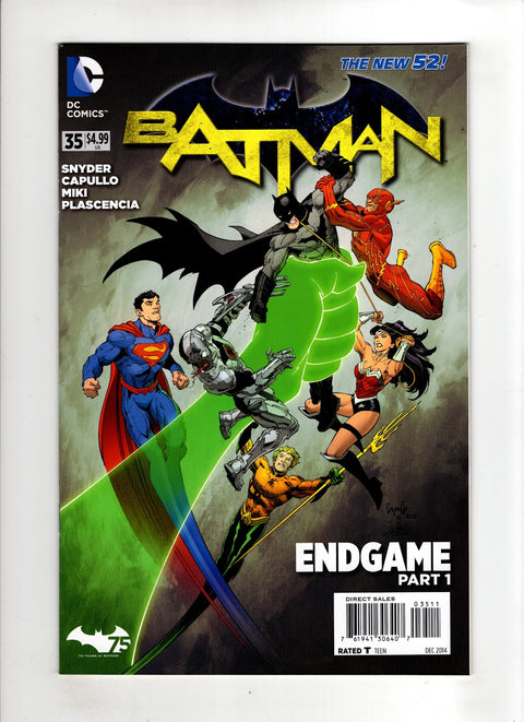 Batman, Vol. 2 #35 (Cvr A) (2014) Greg Capullo A Greg Capullo Buy & Sell Comics Online Comic Shop Toronto Canada