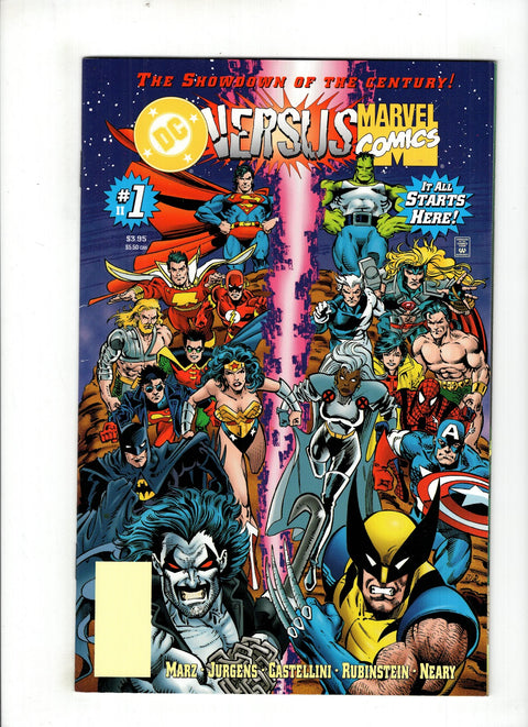 DC Versus Marvel / Marvel Versus DC #1 (1995) Second print Second print Buy & Sell Comics Online Comic Shop Toronto Canada