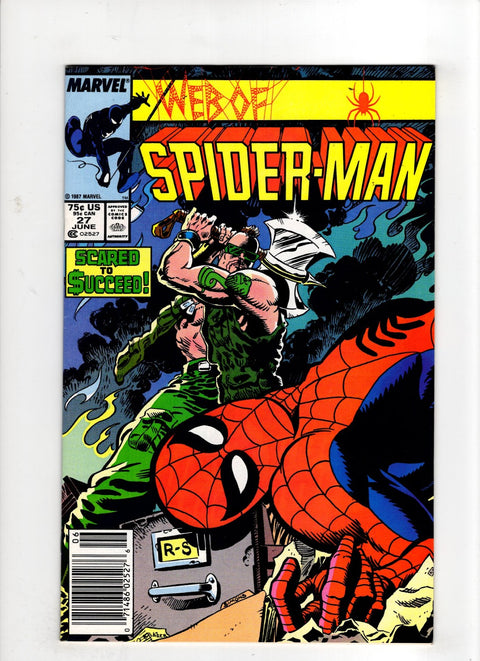 Web of Spider-Man, Vol. 1 #27 (1987) Newsstand Edition Newsstand Edition Buy & Sell Comics Online Comic Shop Toronto Canada