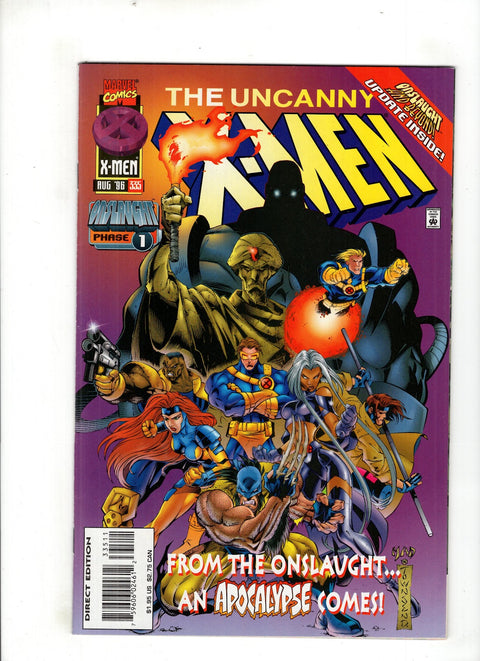 Uncanny X-Men, Vol. 1 #335 (1996) Buy & Sell Comics Online Comic Shop Toronto Canada
