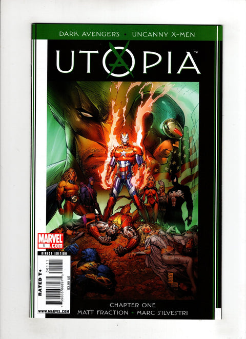 Dark Avengers / Uncanny X-Men: Utopia #1 (Cvr A) (2009) Marc Silvestri A Marc Silvestri Buy & Sell Comics Online Comic Shop Toronto Canada