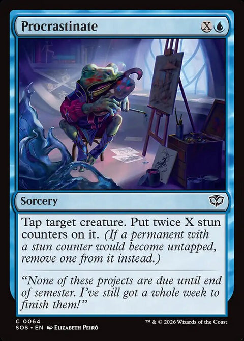 Procrastinate (Foil)