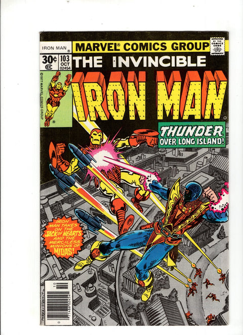 Iron Man, Vol. 1 #103 (1977) Newsstand Edition Newsstand Edition Buy & Sell Comics Online Comic Shop Toronto Canada