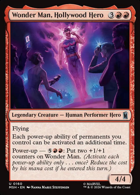 Wonder Man, Hollywood Hero (Foil)