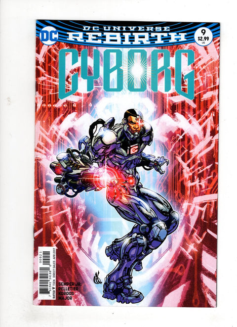 Cyborg, Vol. 2 #9 (Cvr B) (2017) Carlos D'Anda Variant B Carlos D'Anda Variant Buy & Sell Comics Online Comic Shop Toronto Canada