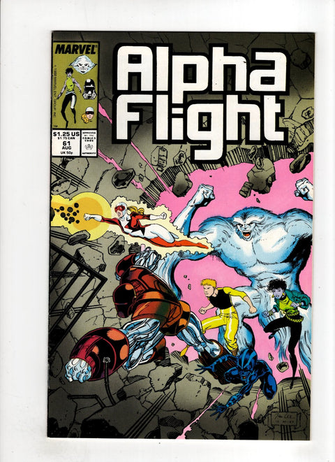Alpha Flight, Vol. 1 #61 (1988) Buy & Sell Comics Online Comic Shop Toronto Canada