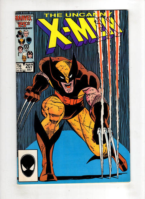 Uncanny X-Men, Vol. 1 #207 (1986) Buy & Sell Comics Online Comic Shop Toronto Canada