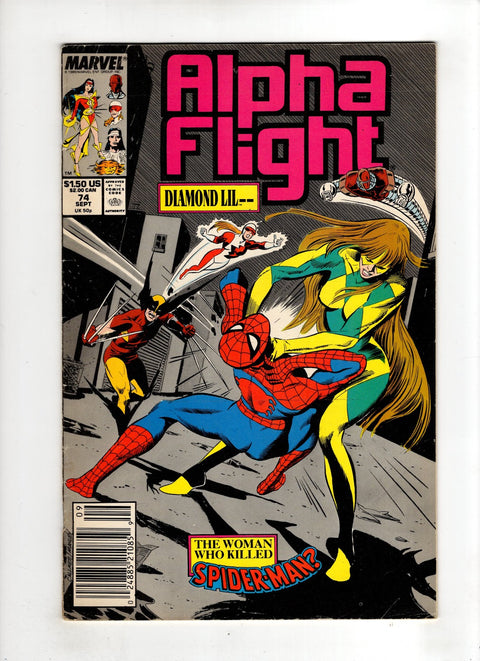 Alpha Flight, Vol. 1 #74 (1989) Buy & Sell Comics Online Comic Shop Toronto Canada