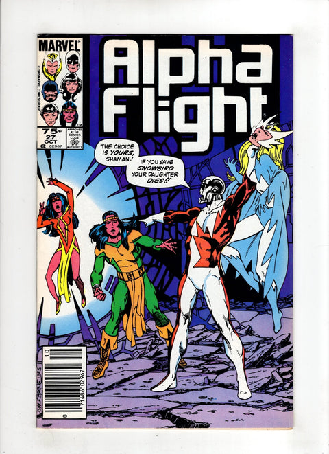 Alpha Flight, Vol. 1 #28 (1985) Canadian Price Variant Canadian Price Variant Buy & Sell Comics Online Comic Shop Toronto Canada
