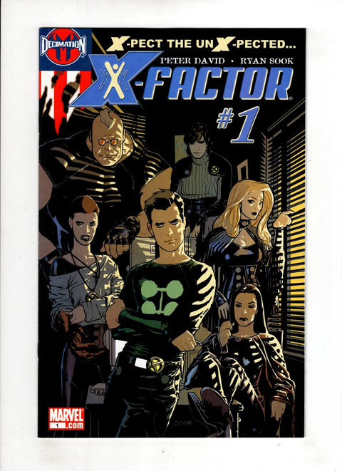 X-Factor, Vol. 3 #1 (Cvr A) (2005) Ryan Sook A Ryan Sook Buy & Sell Comics Online Comic Shop Toronto Canada