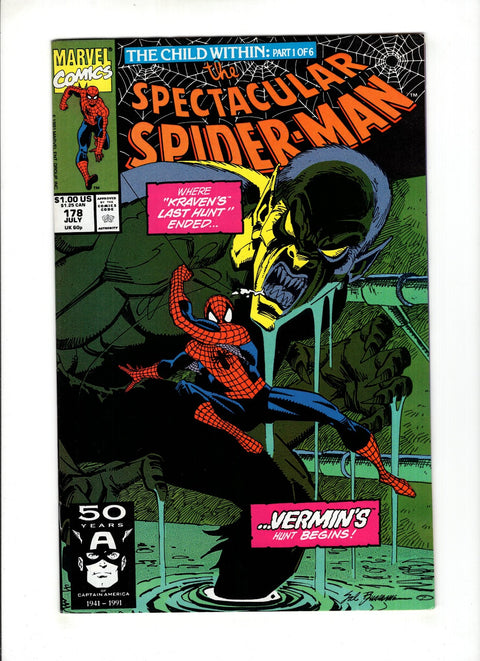 The Spectacular Spider-Man, Vol. 1 #178 (1991) Buy & Sell Comics Online Comic Shop Toronto Canada