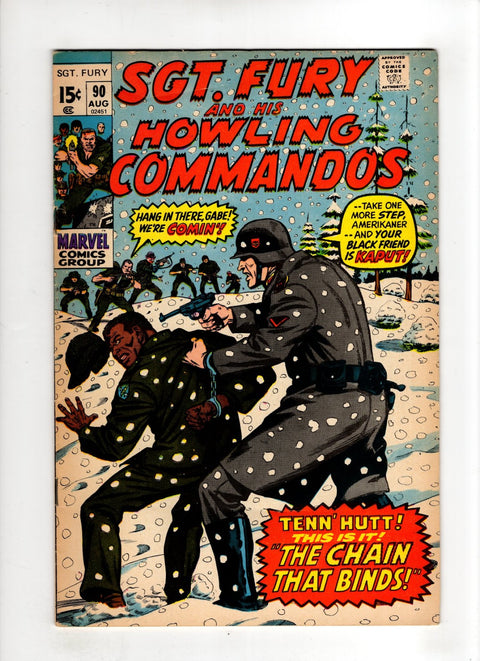 Sgt. Fury and His Howling Commandos #90 (1971) Buy & Sell Comics Online Comic Shop Toronto Canada