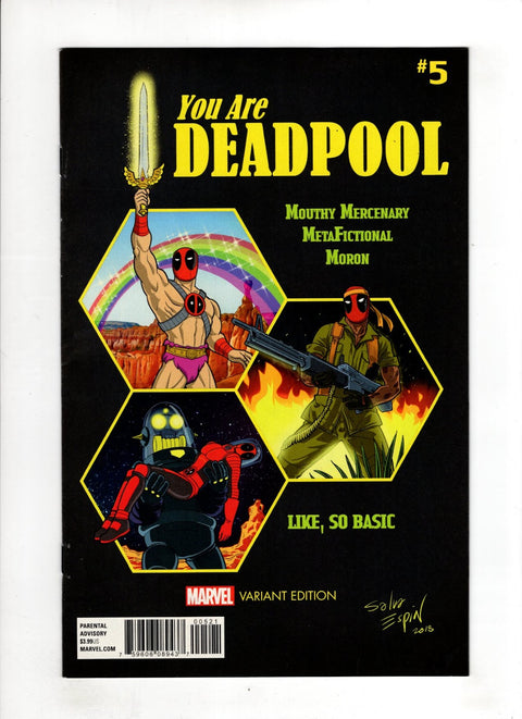 You Are Deadpool #5 (Cvr B) (2018) Variant Salva Espin RPG B Variant Salva Espin RPG Buy & Sell Comics Online Comic Shop Toronto Canada