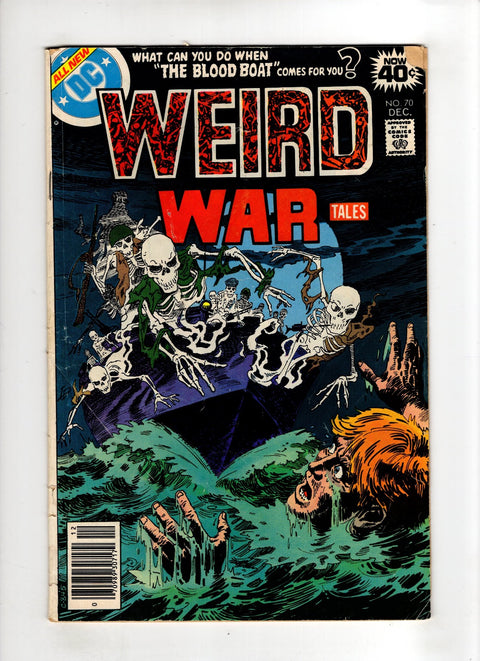 Weird War Tales, Vol. 1 #70 (1978) Front page torn Front page torn Buy & Sell Comics Online Comic Shop Toronto Canada