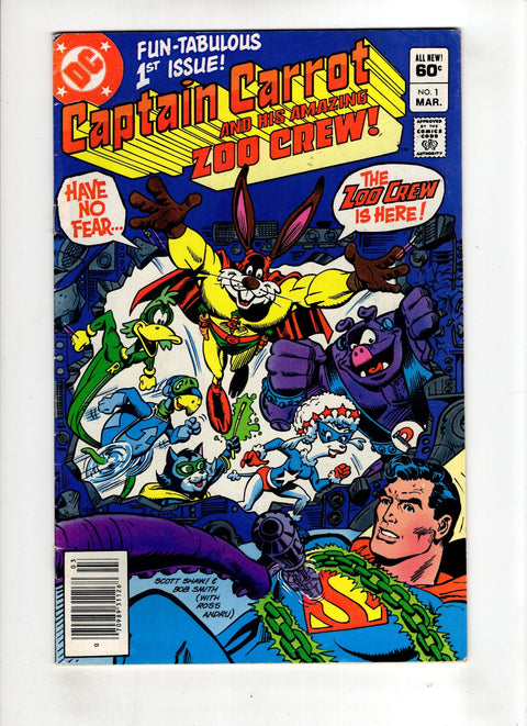 Captain Carrot and his Amazing Zoo Crew #1 (1981) Newsstand Edition Newsstand Edition Buy & Sell Comics Online Comic Shop Toronto Canada