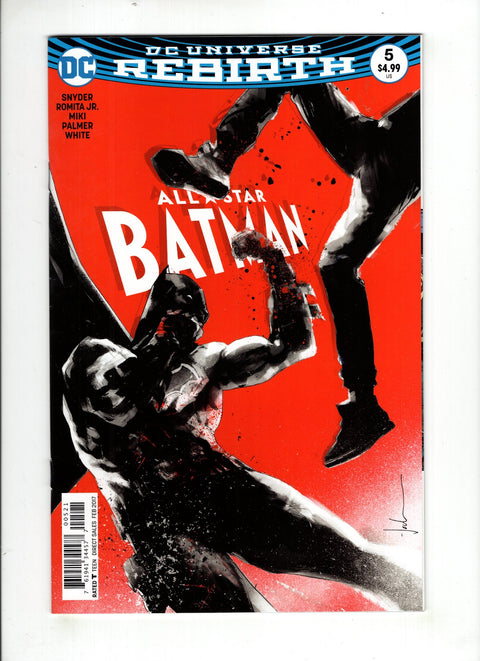 All-Star Batman #5 (Cvr B) (2016) Variant Jock B Variant Jock Buy & Sell Comics Online Comic Shop Toronto Canada