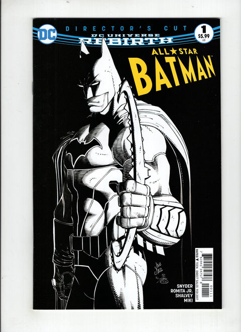All-Star Batman #1 (Cvr V) (2016) Director's Cut V Director's Cut Buy & Sell Comics Online Comic Shop Toronto Canada