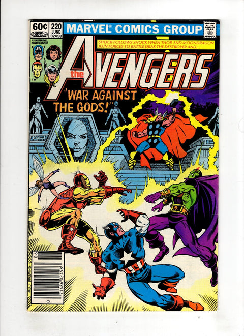 The Avengers, Vol. 1 #220 (1982) Newsstand Edition Newsstand Edition Buy & Sell Comics Online Comic Shop Toronto Canada