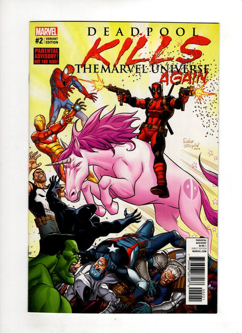 Deadpool Kills The Marvel Universe Again #2 (Cvr B) (2017) Salvador Espin Variant B Salvador Espin Variant Buy & Sell Comics Online Comic Shop Toronto Canada