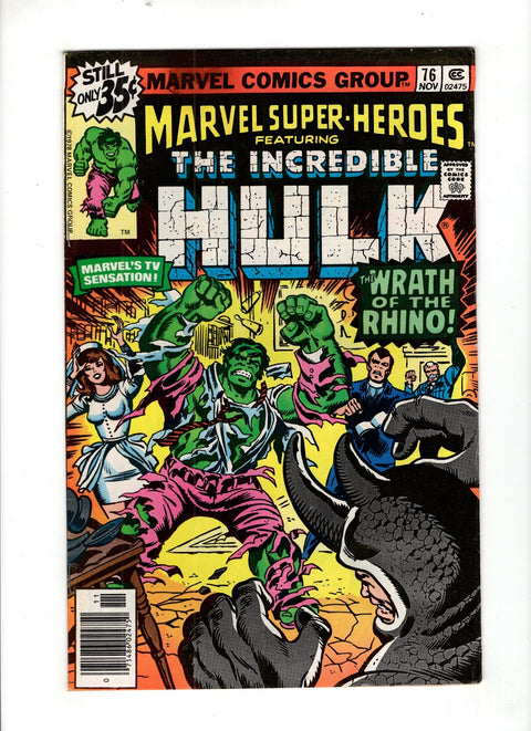 Marvel Super-Heroes, Vol. 1 #76 (1978) Buy & Sell Comics Online Comic Shop Toronto Canada
