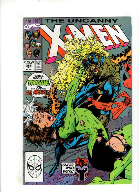 Uncanny X-Men, Vol. 1 #269 (1990) Buy & Sell Comics Online Comic Shop Toronto Canada