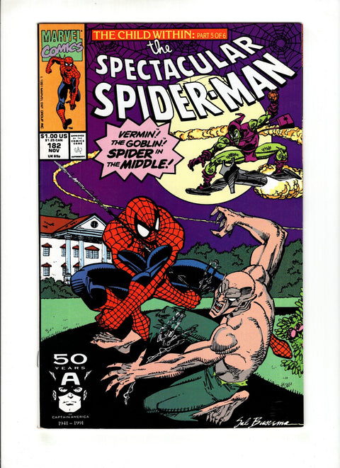 The Spectacular Spider-Man, Vol. 1 #182 (1991) Buy & Sell Comics Online Comic Shop Toronto Canada