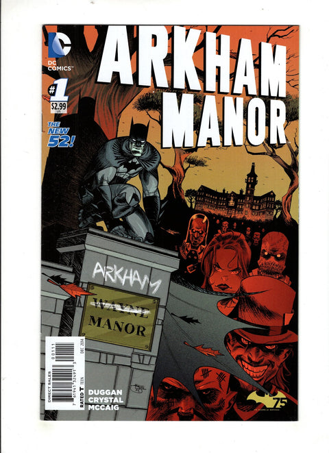 Arkham Manor #1 (2014) Buy & Sell Comics Online Comic Shop Toronto Canada