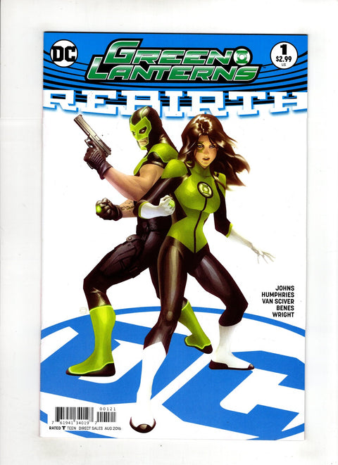 Green Lanterns: Rebirth #1 (Cvr B) (2016) Alex Garner Variant B Alex Garner Variant Buy & Sell Comics Online Comic Shop Toronto Canada