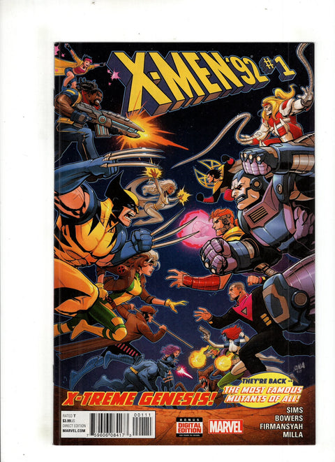 X-Men '92, Vol. 2 #1 (Cvr A) (2016) David Nakayama A David Nakayama Buy & Sell Comics Online Comic Shop Toronto Canada