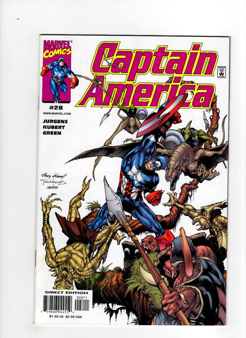 Captain America, Vol. 3 #28 (2000) Buy & Sell Comics Online Comic Shop Toronto Canada