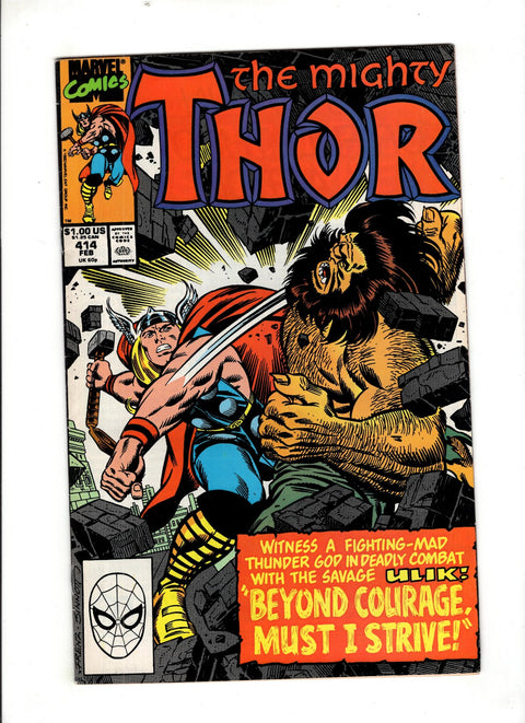 Thor, Vol. 1 #414 (1989) Buy & Sell Comics Online Comic Shop Toronto Canada