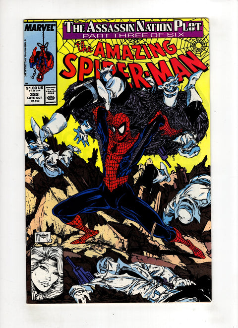The Amazing Spider-Man, Vol. 1 #322 (1989) Buy & Sell Comics Online Comic Shop Toronto Canada