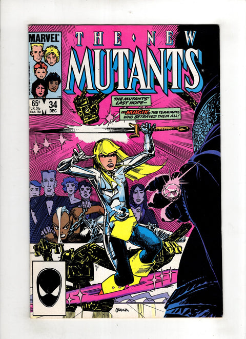 New Mutants, Vol. 1 #34 (1985) Buy & Sell Comics Online Comic Shop Toronto Canada