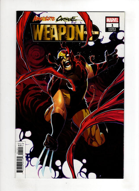 Absolute Carnage: Weapon Plus #1 (Cvr B) (2019) Variant Matteo Scalera Codex B Variant Matteo Scalera Codex Buy & Sell Comics Online Comic Shop Toronto Canada
