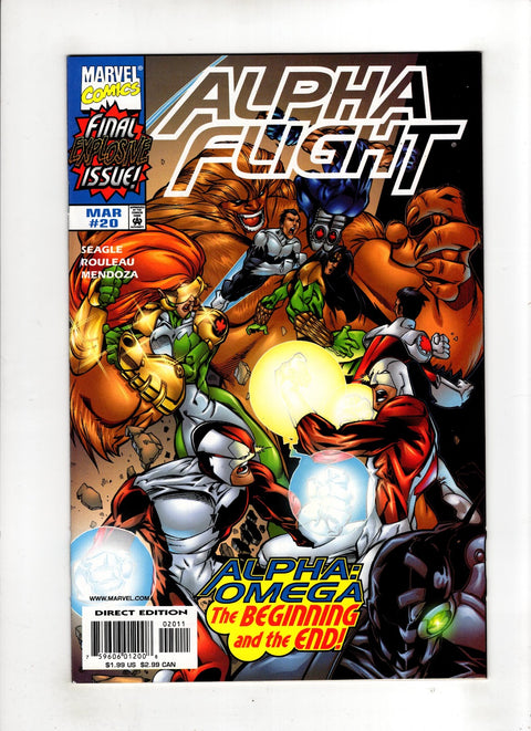 Alpha Flight, Vol. 2 #20 (1999) Buy & Sell Comics Online Comic Shop Toronto Canada