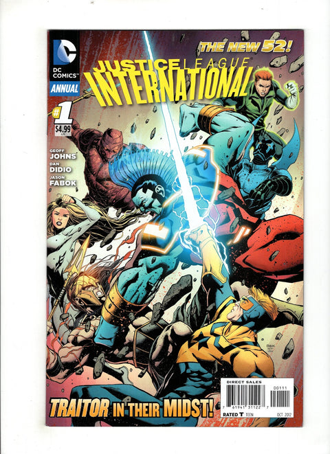 Justice League International Annual #1 (2012) Buy & Sell Comics Online Comic Shop Toronto Canada