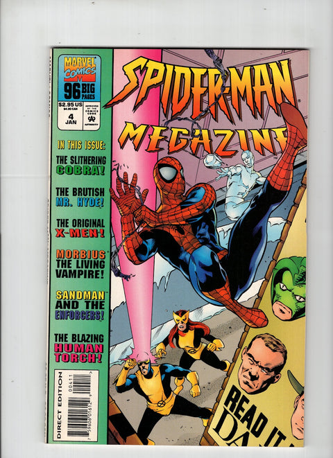 Spider-Man Megazine #4 (Cvr A) (1995) A Buy & Sell Comics Online Comic Shop Toronto Canada