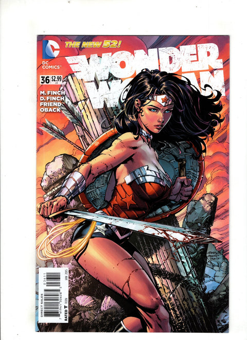 Wonder Woman, Vol. 4 #36 (Cvr A) (2014) David Finch A David Finch Buy & Sell Comics Online Comic Shop Toronto Canada