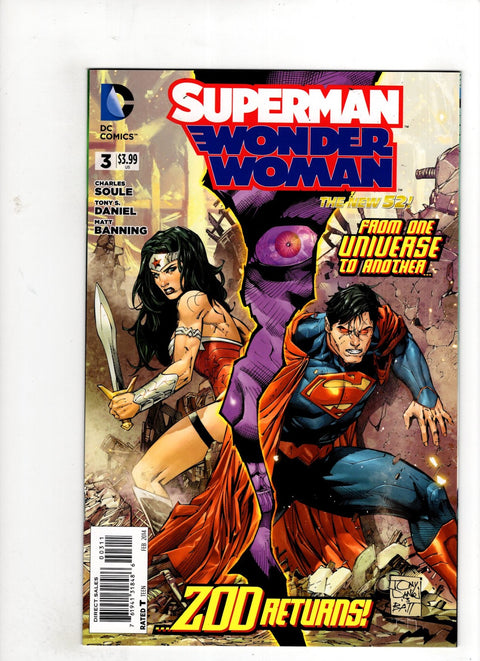 Superman / Wonder Woman #3 (Cvr A) (2013) Tony S. Daniel A Tony S. Daniel Buy & Sell Comics Online Comic Shop Toronto Canada