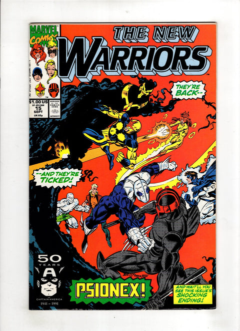 The New Warriors, Vol. 1 #15 (1991) Buy & Sell Comics Online Comic Shop Toronto Canada