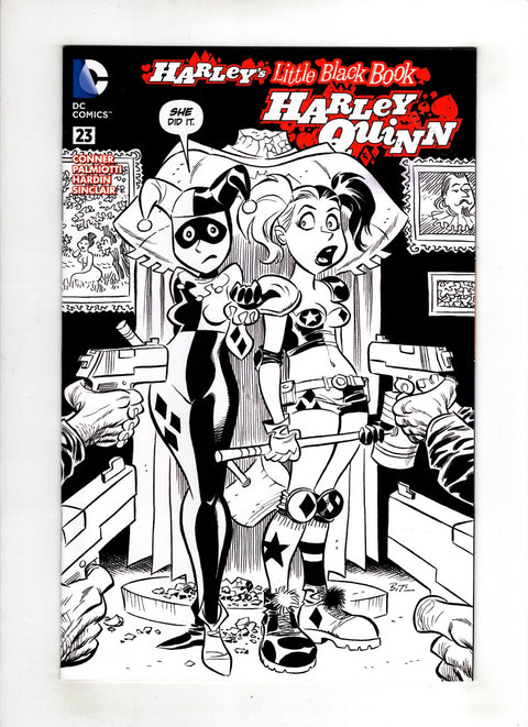 Harley Quinn, Vol. 2 #23 (Cvr F) (2015) Harley's Liitle Black Book Ink Variant F Harley's Liitle Black Book Ink Variant Buy & Sell Comics Online Comic Shop Toronto Canada