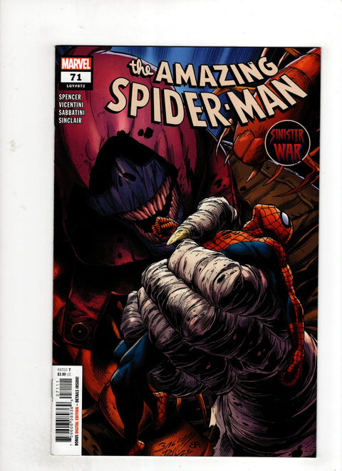 The Amazing Spider-Man, Vol. 5 #71 (Cvr A) (2021) Mark Bagley A Mark Bagley Buy & Sell Comics Online Comic Shop Toronto Canada