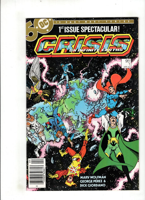 Crisis On Infinite Earths #1 (1985) Canadian Price Variant Canadian Price Variant Buy & Sell Comics Online Comic Shop Toronto Canada
