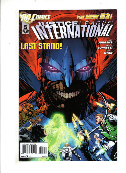 Justice League International #5 (Cvr A) (2012) A Buy & Sell Comics Online Comic Shop Toronto Canada