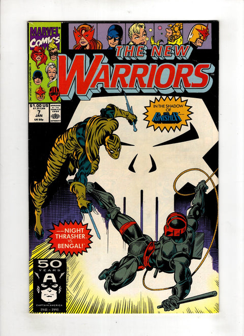 The New Warriors, Vol. 1 #7 (1990) Buy & Sell Comics Online Comic Shop Toronto Canada