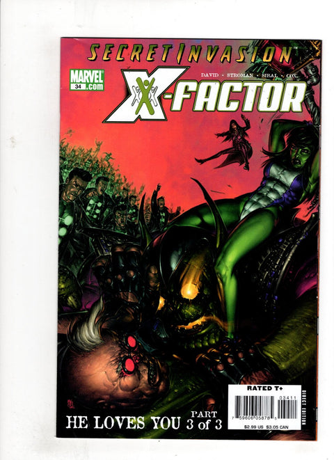 X-Factor, Vol. 3 #34 (2008) Boo Cook Boo Cook Buy & Sell Comics Online Comic Shop Toronto Canada