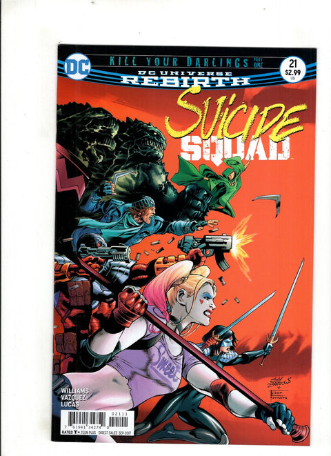 Suicide Squad, Vol. 4 #21 (Cvr A) (2017) Eddy Barrows & Eber Ferreira A Eddy Barrows & Eber Ferreira Buy & Sell Comics Online Comic Shop Toronto Canada