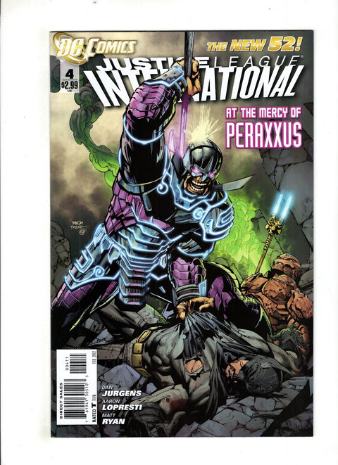 Justice League International #4 (Cvr A) (2011) David Finch A David Finch Buy & Sell Comics Online Comic Shop Toronto Canada