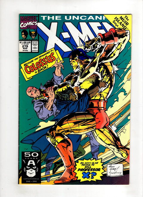 Uncanny X-Men, Vol. 1 #279 (1991) Buy & Sell Comics Online Comic Shop Toronto Canada